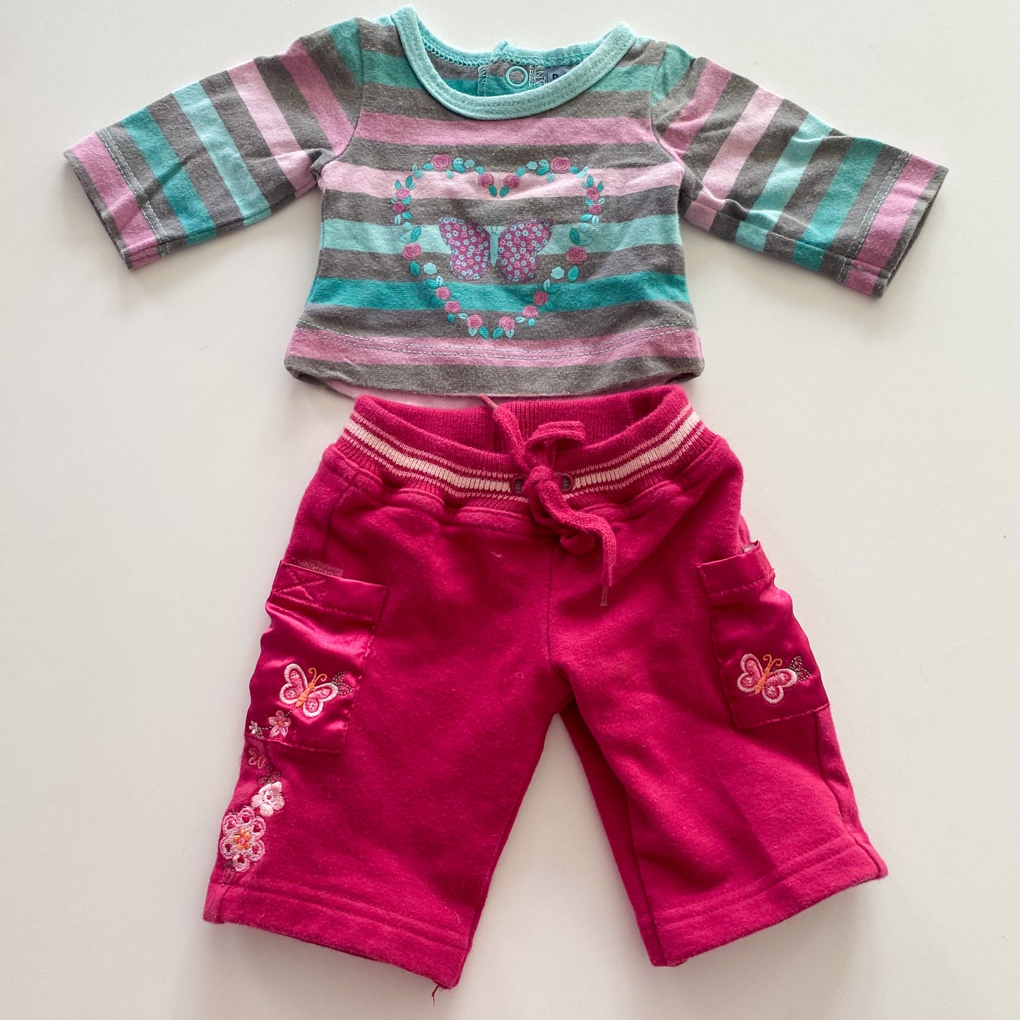 Vintage Pumpkin Patch Bear Outfit