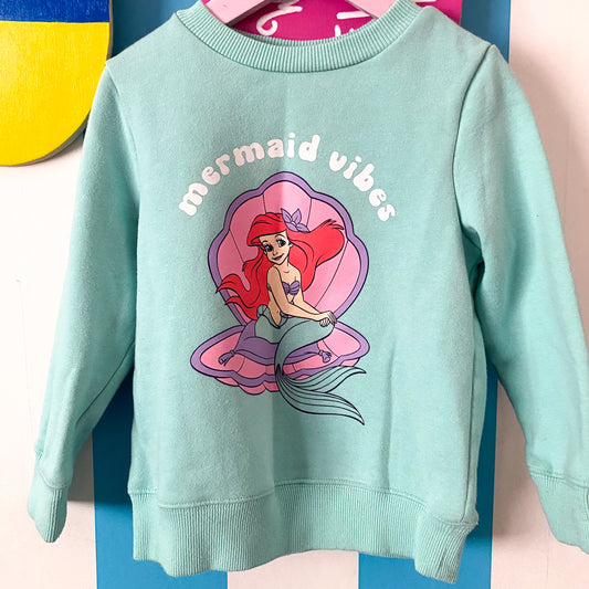 Disney Little Mermaid Jumper - Size 5