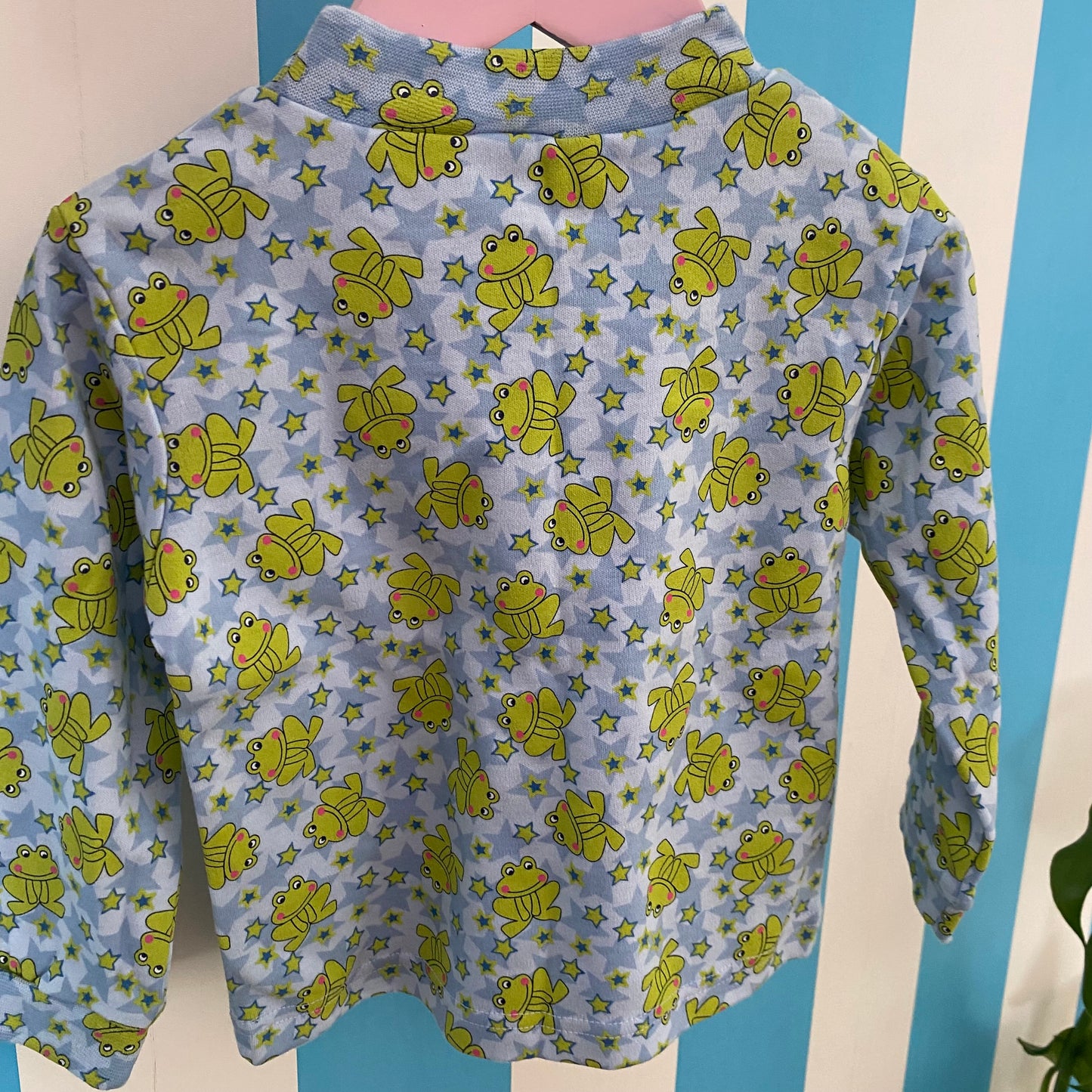 Vintage Hi Hippo Frogs Long Sleeve Top - Size 2