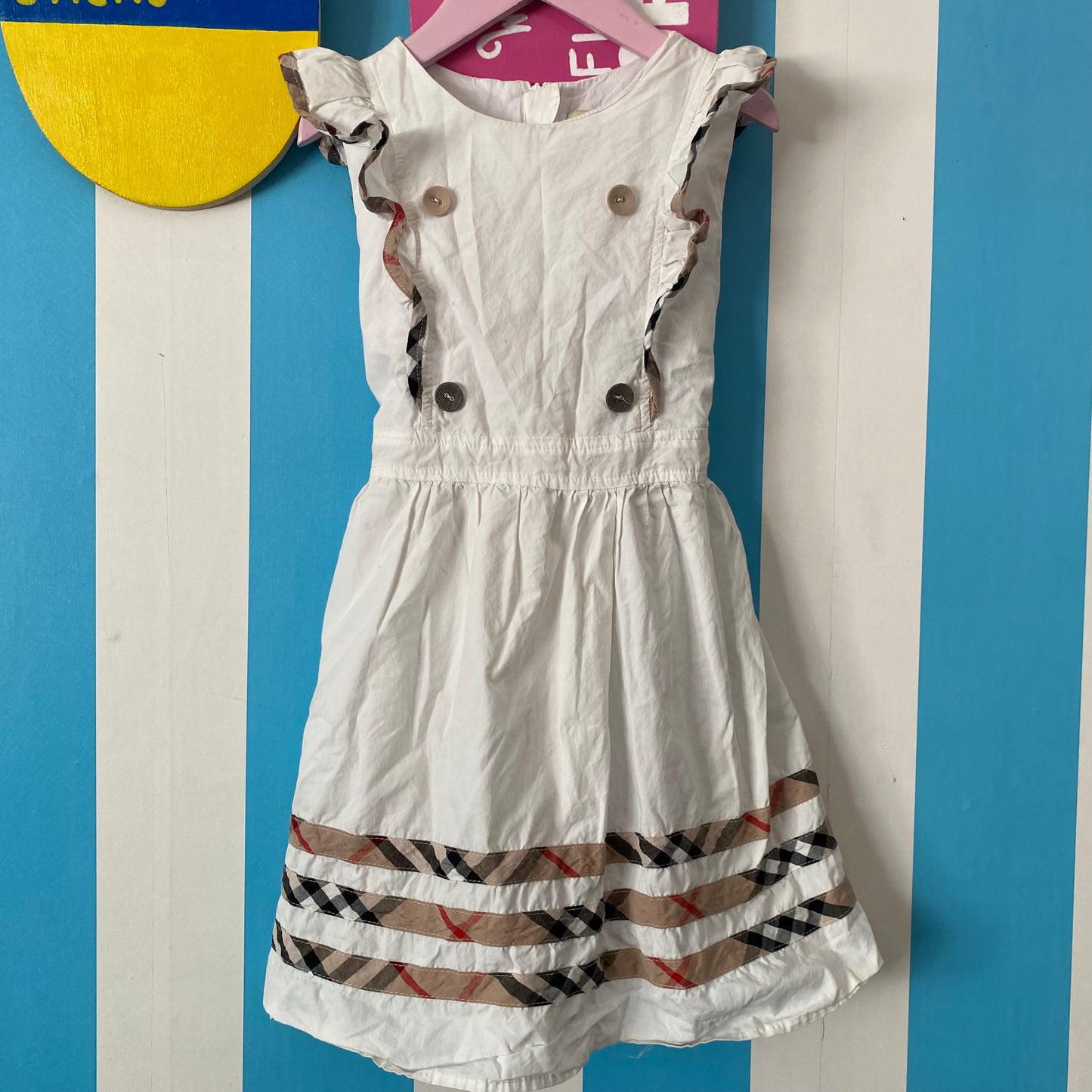 Burberry Dupe Dress - Size 4