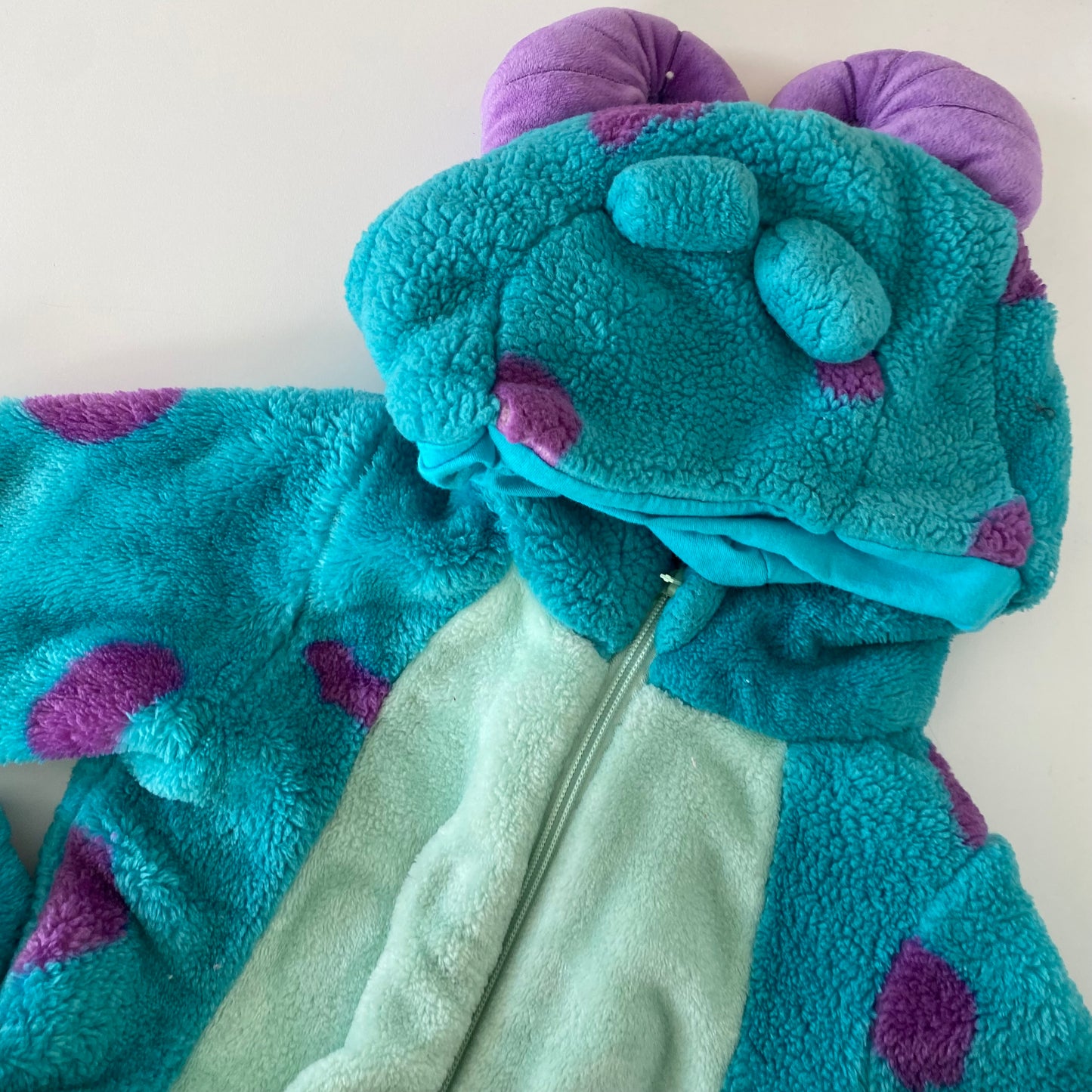Monsters Inc Fluffy Onesie - Size 1