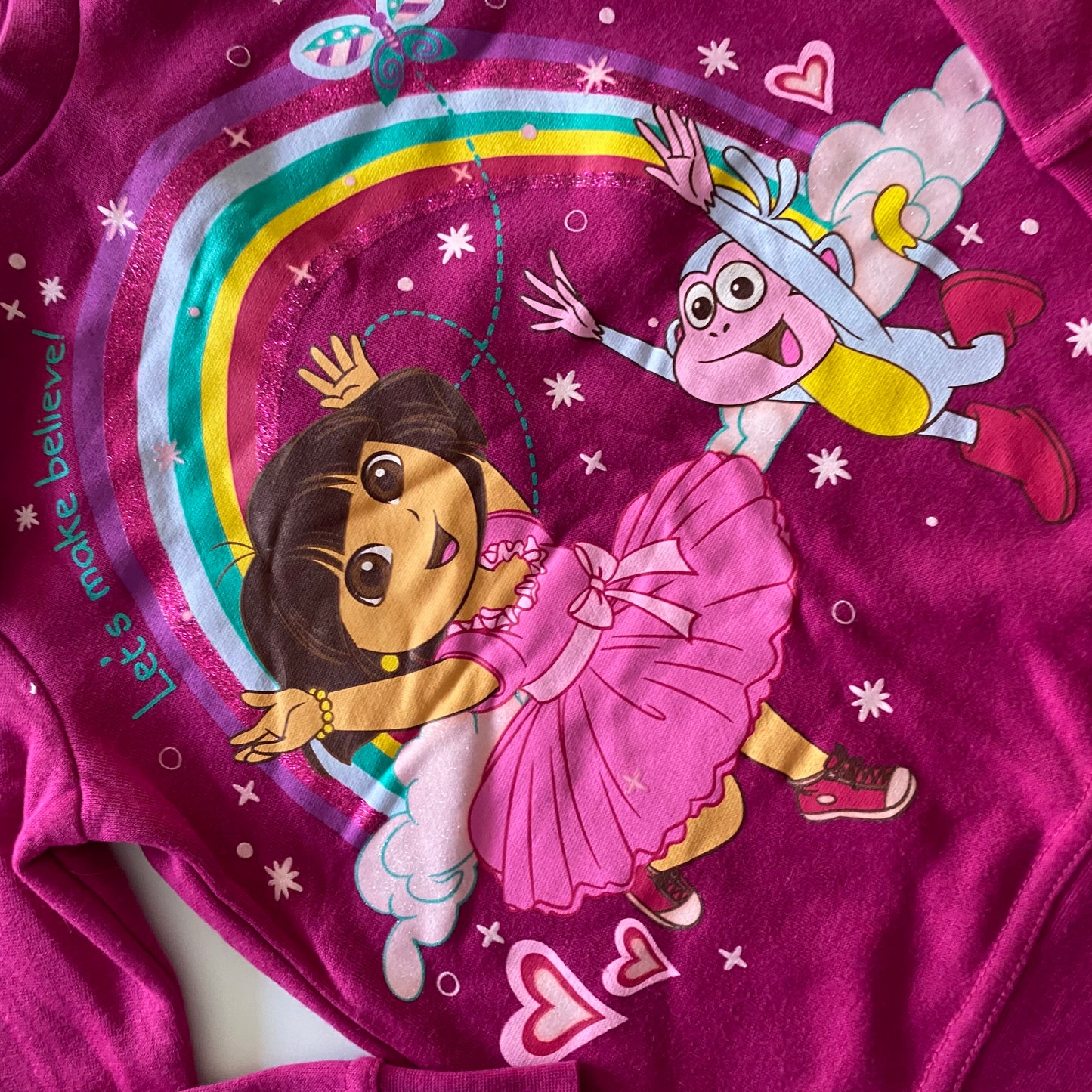 Y2K Dora The Explorer Jumper - Size 5 (NEW)