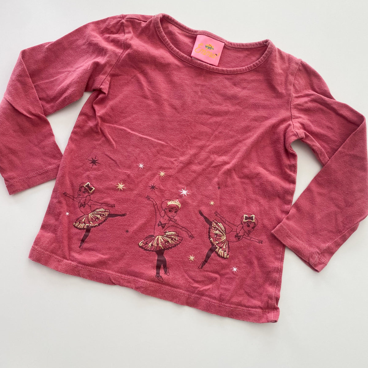 Emma Wiggle Long Sleeve Top - Size 4