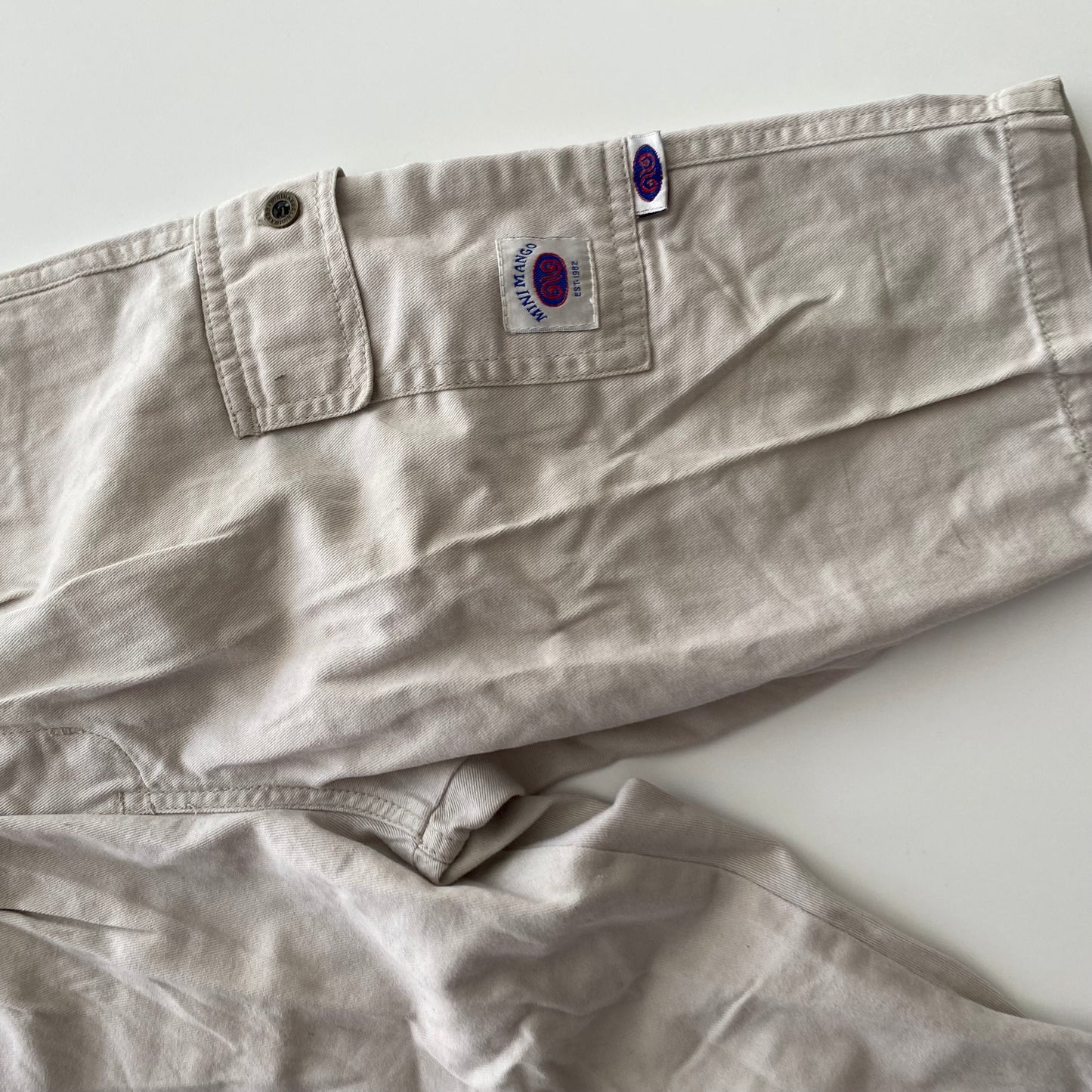 Vintage Mini Mango Cargo Pants - Size 1-2Y