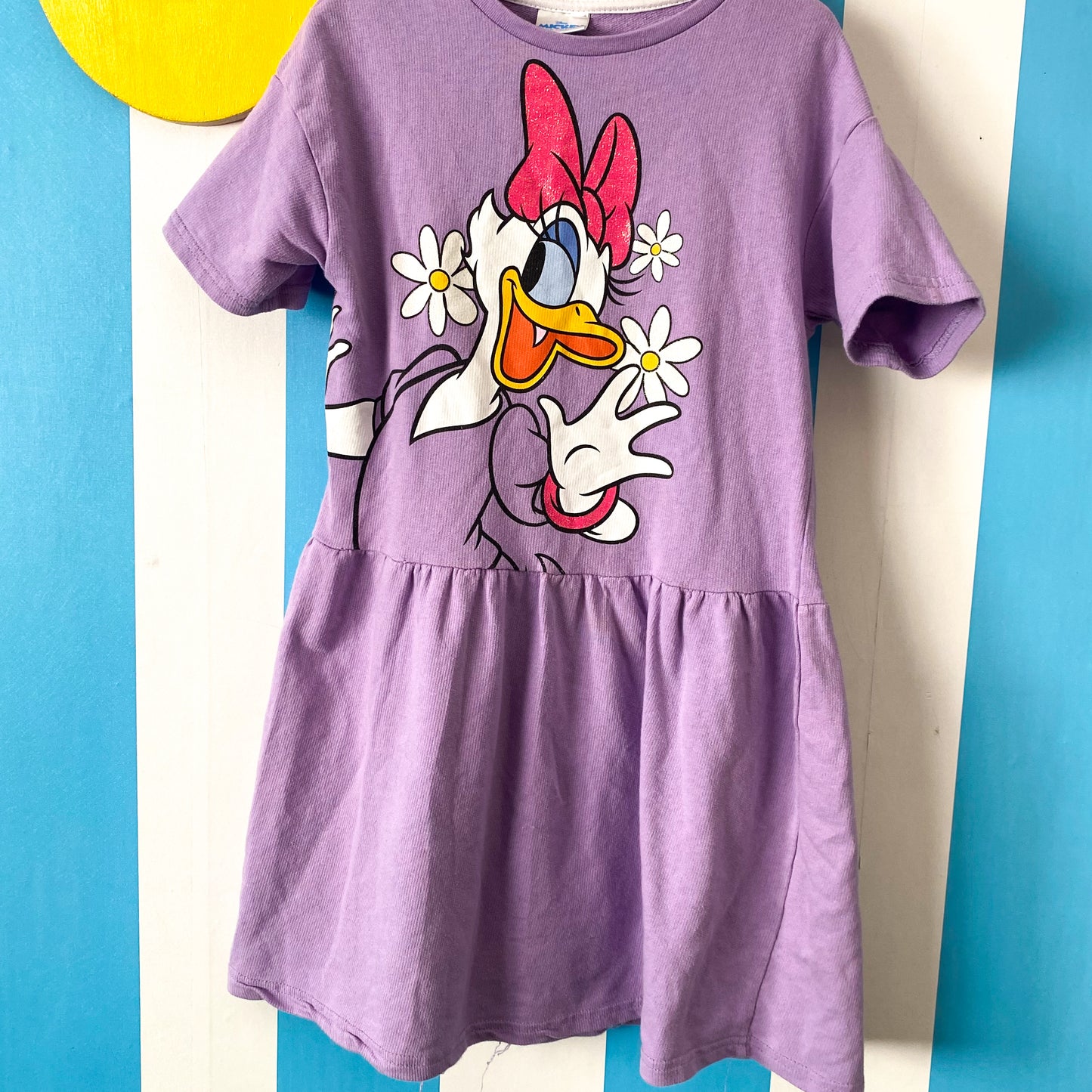 Disney Mickey & Friends Daisy Duck Dress - Size 7-8Y
