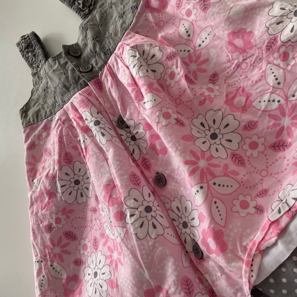 Vintage Pumpkin Patch Dress - Size 12-18M