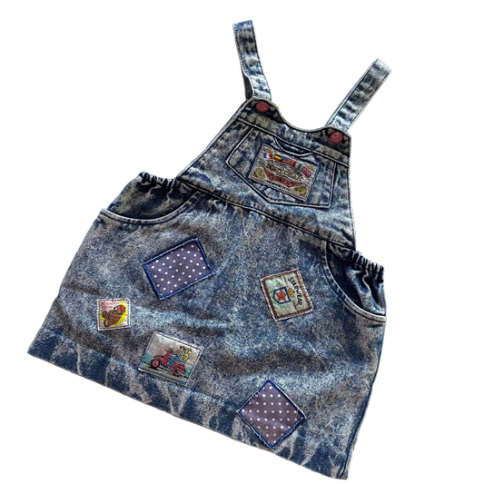 Vintage Acid Wash Dress - Size 1