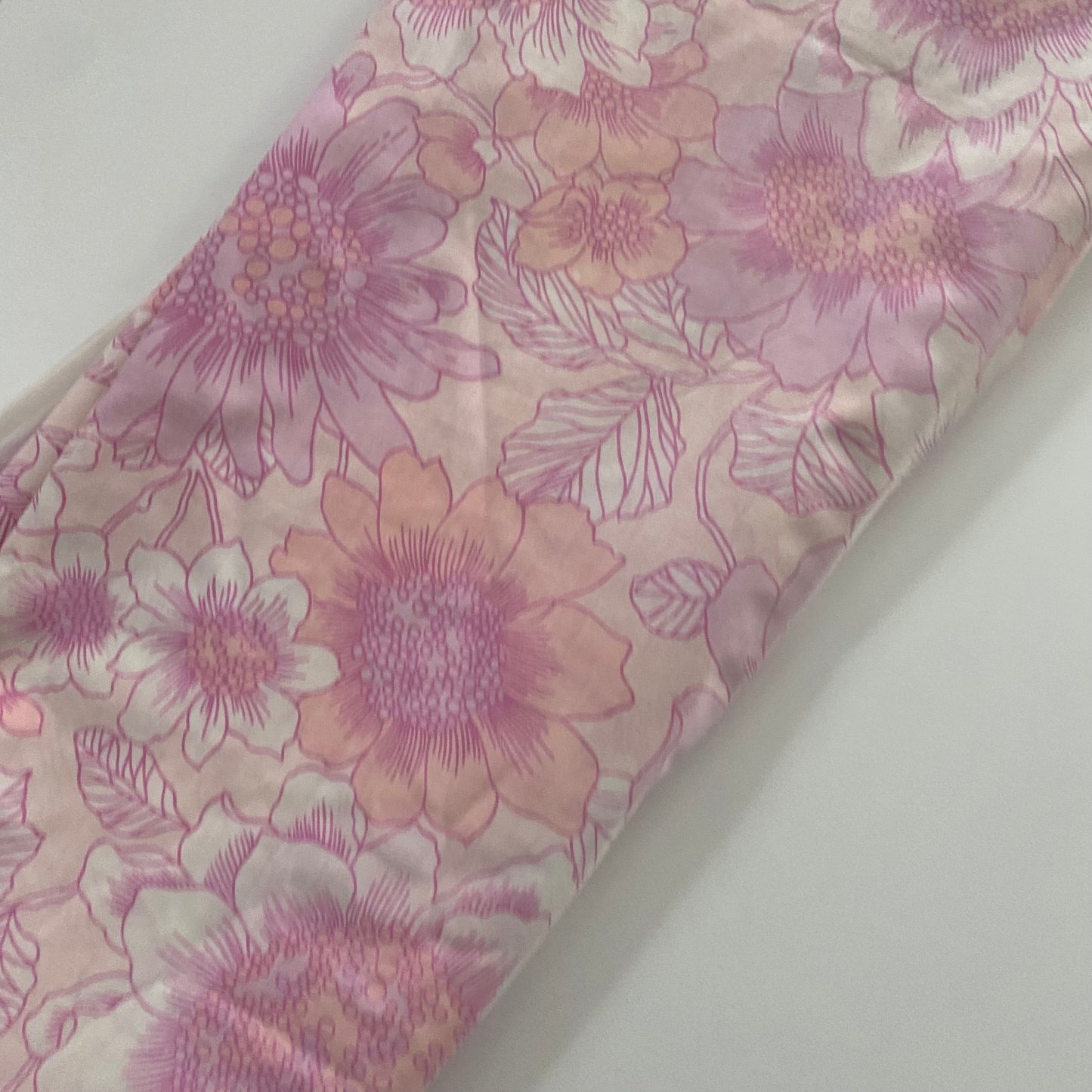 Vintage Floral Single Flat Sheet
