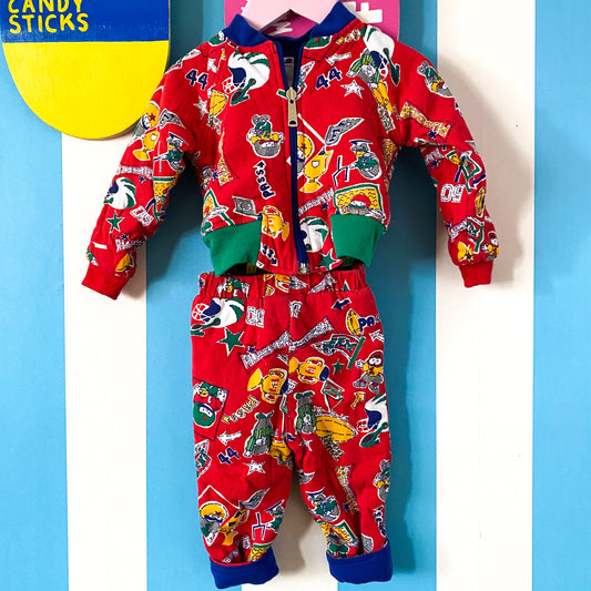 Vintage Ladybird Tracksuit - Size 12M