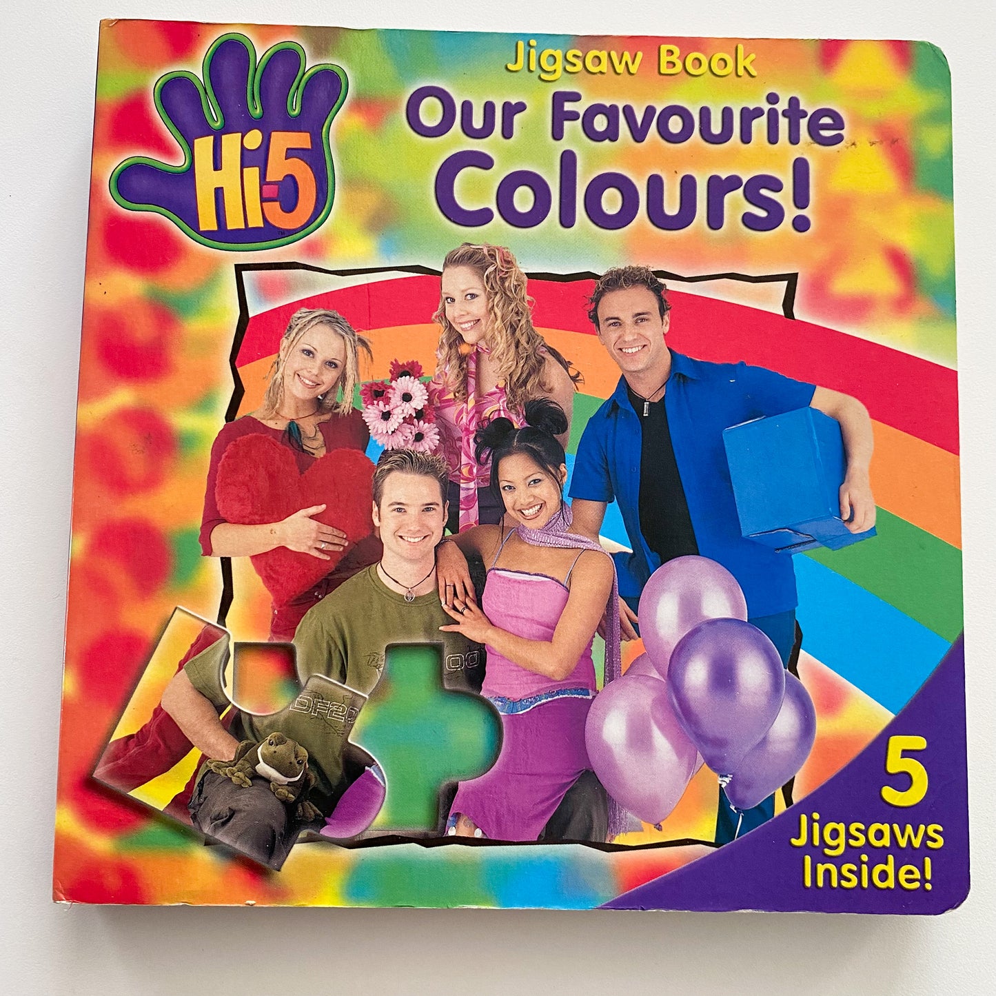 Vintage Hi5 Puzzle Board Book