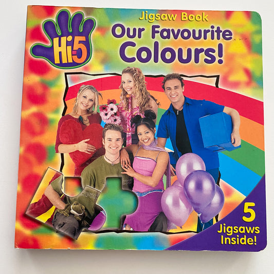 Vintage Hi5 Puzzle Board Book