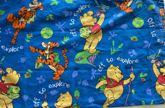 Vintage Winnie The Pooh Pillowcase