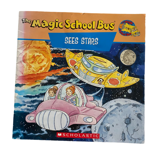 The Magic School Bus Sees Stars Book