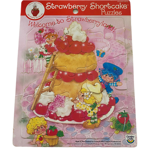 Vintage Strawberry Shortcake Puzzle