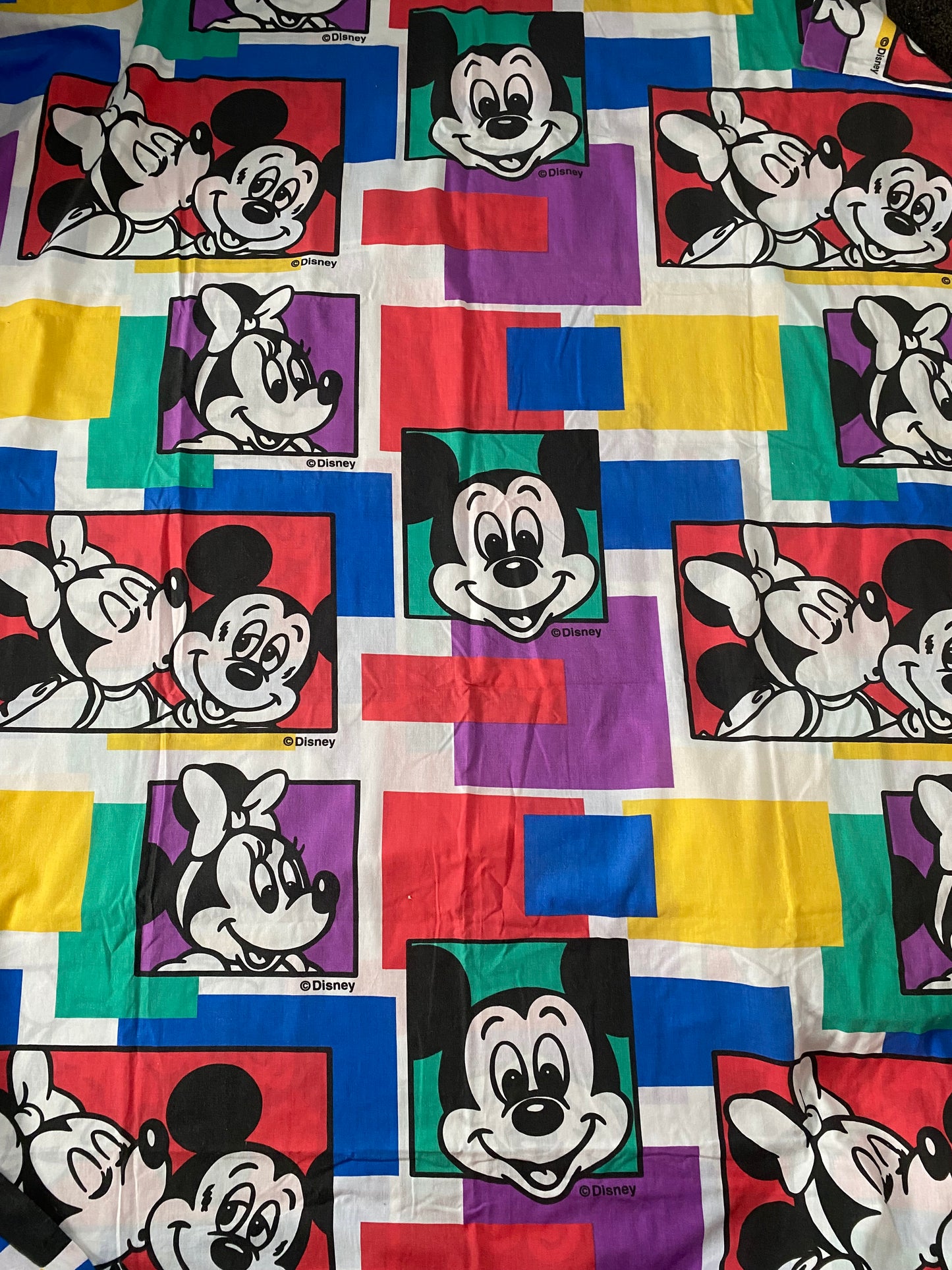 Vintage Disney Mickey Mouse Single Duvet
