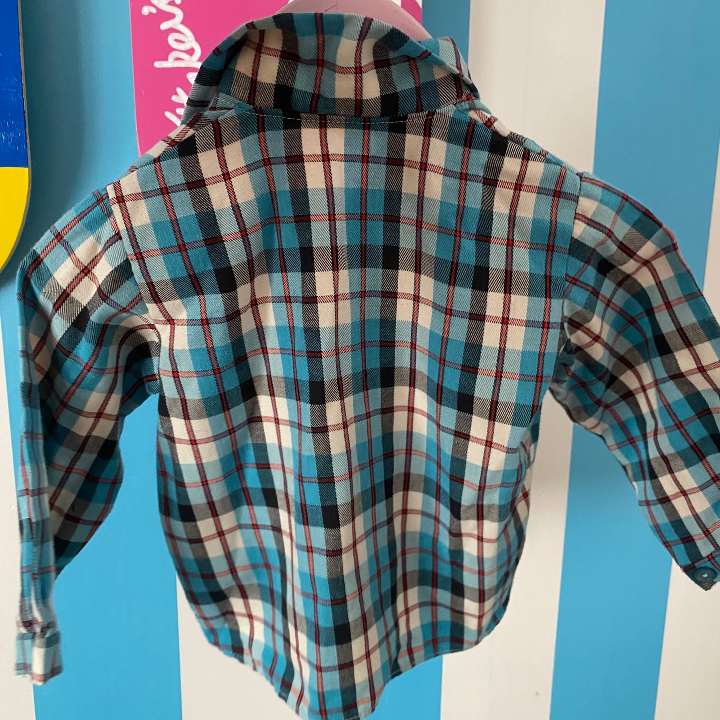 Vintage Flannel Shirt - Size 12M