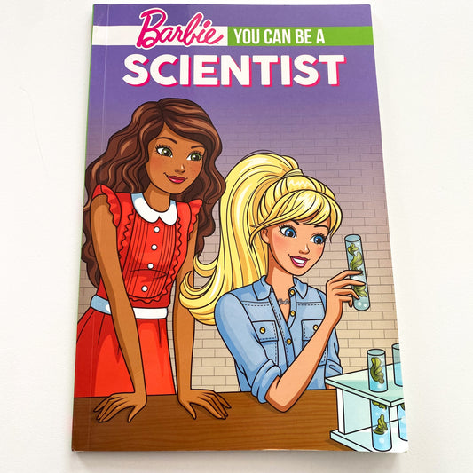 Barbie You Can Be A Scientist Learn To Read Book