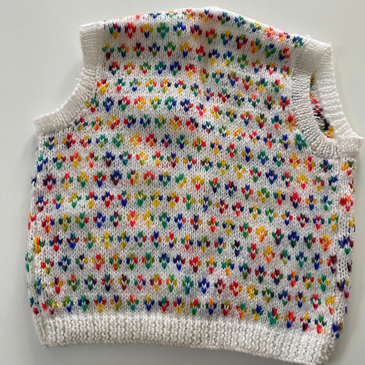 Handmade Knit Vest - Size 3-6Y