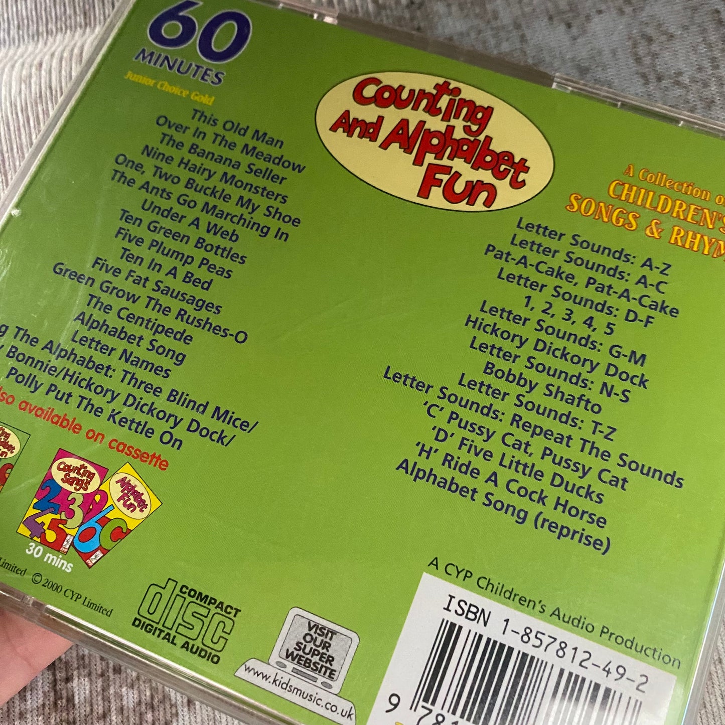 Counting & Alphabet Fun CD