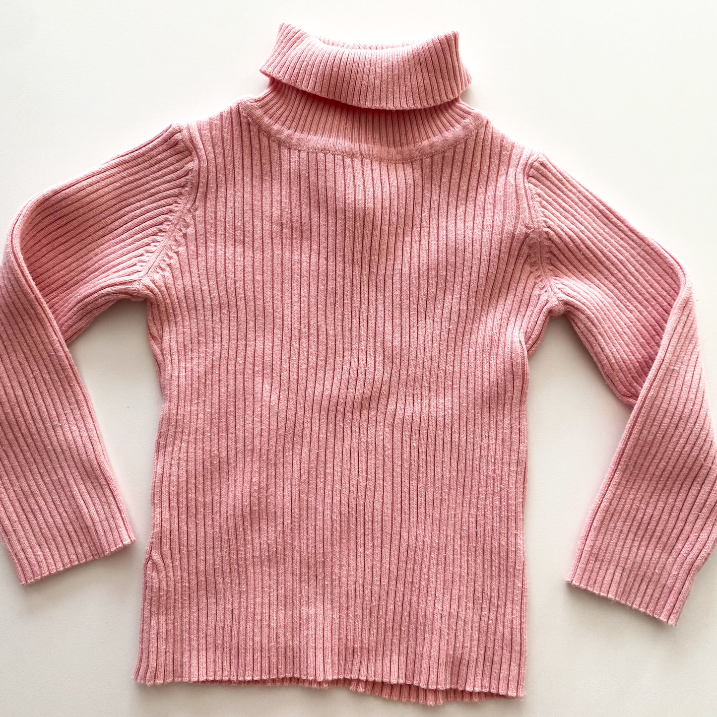 Target Ribbed Turtle Neck Long Sleeve Top - Size 1