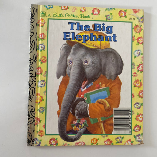 Book - Little Golden The Big Elephant