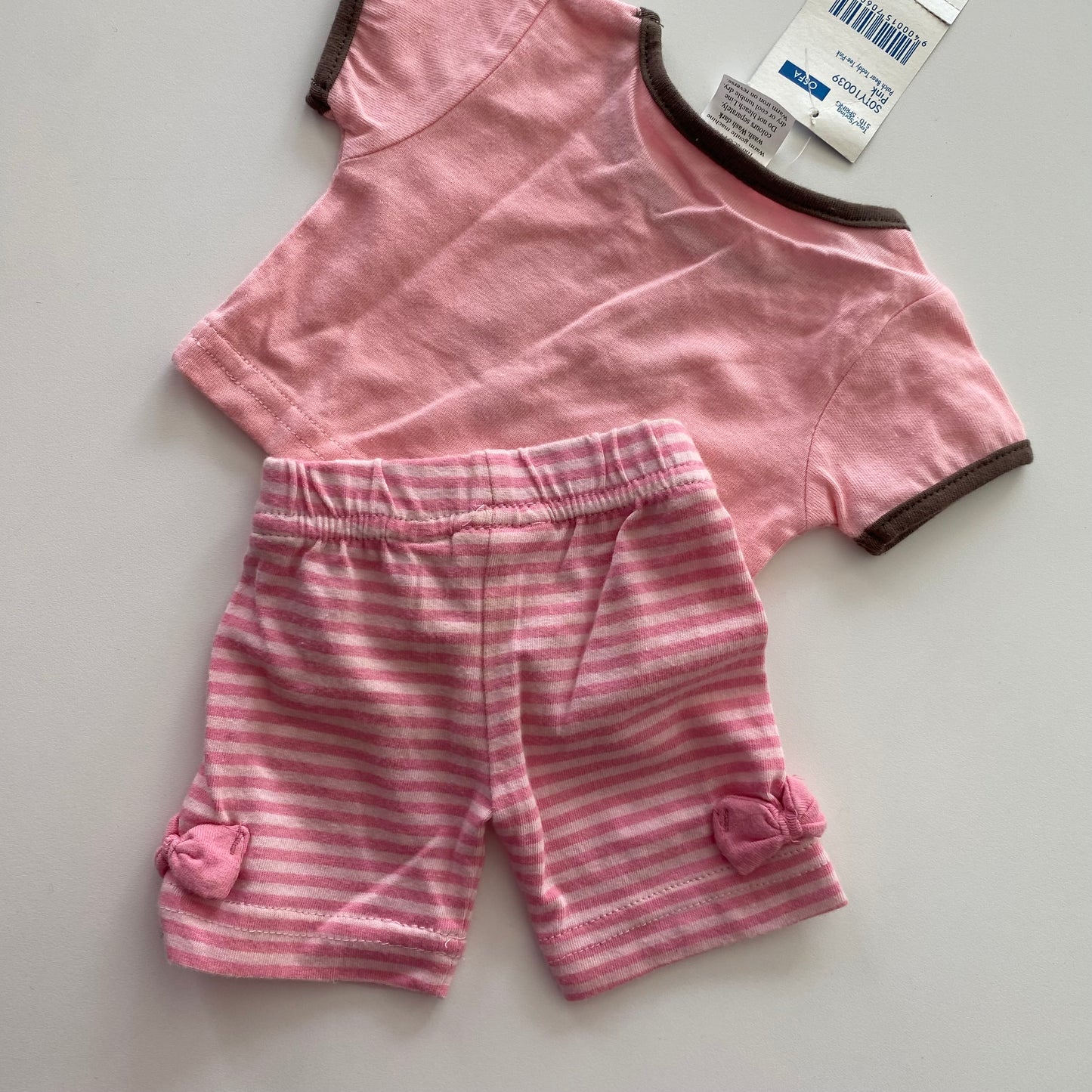 Vintage Pumpkin Patch Bear Outfit (NEW)
