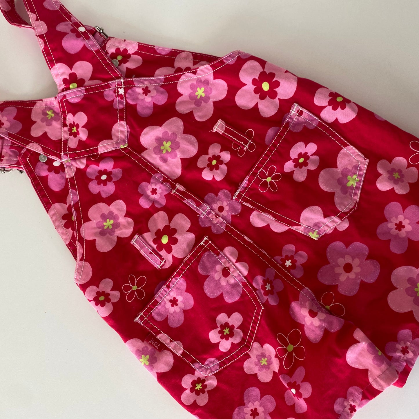 Pumpkin Patch Shortalls - Size 4
