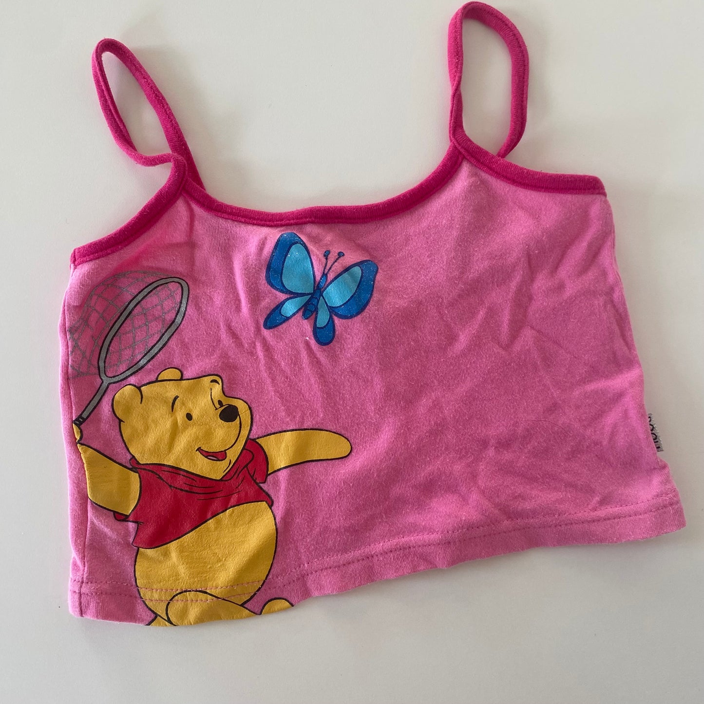 Disney Winnie The Pooh Crop Top - Size 2