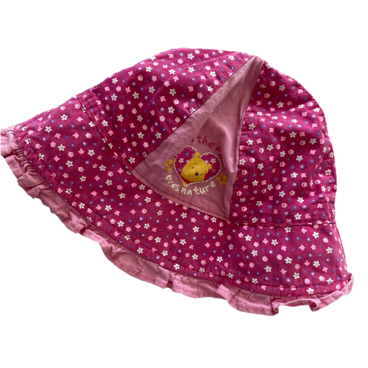 Disney Winnie The Pooh Hat - Size 6-12M