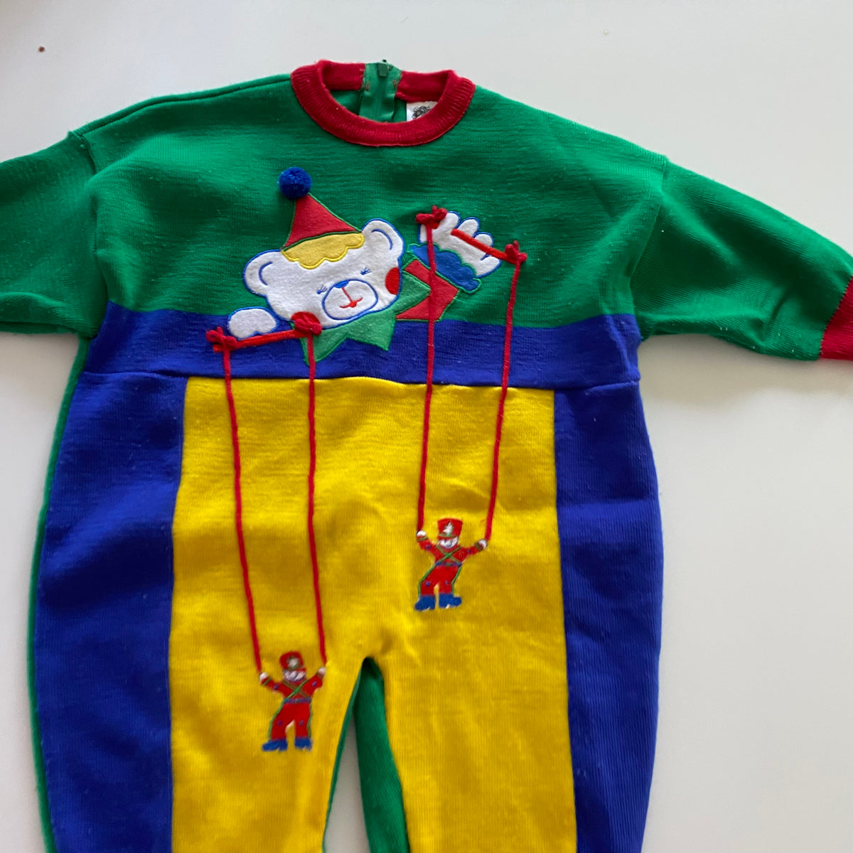 Vintage Chuckles Romper - Size 1