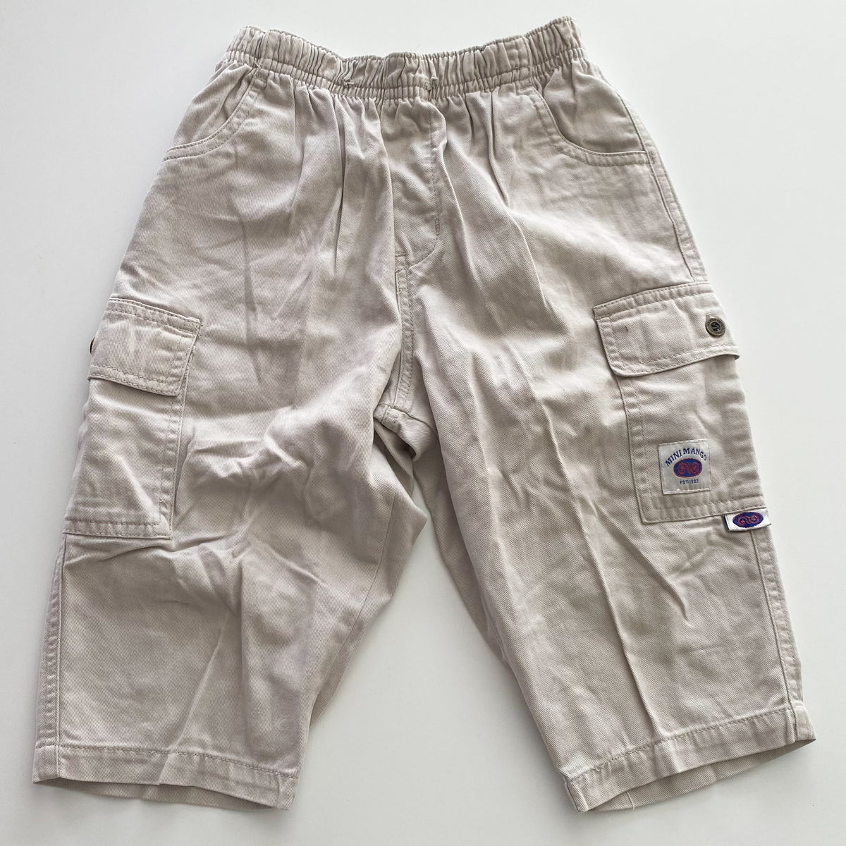 Vintage Mini Mango Cargo Pants - Size 1-2Y