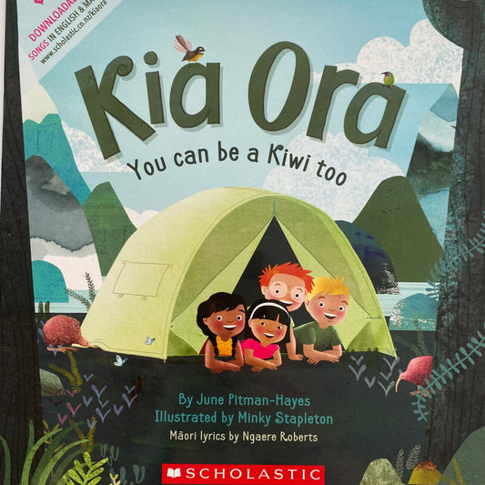 Kia Ora You Can Be A Kiwi Too Book