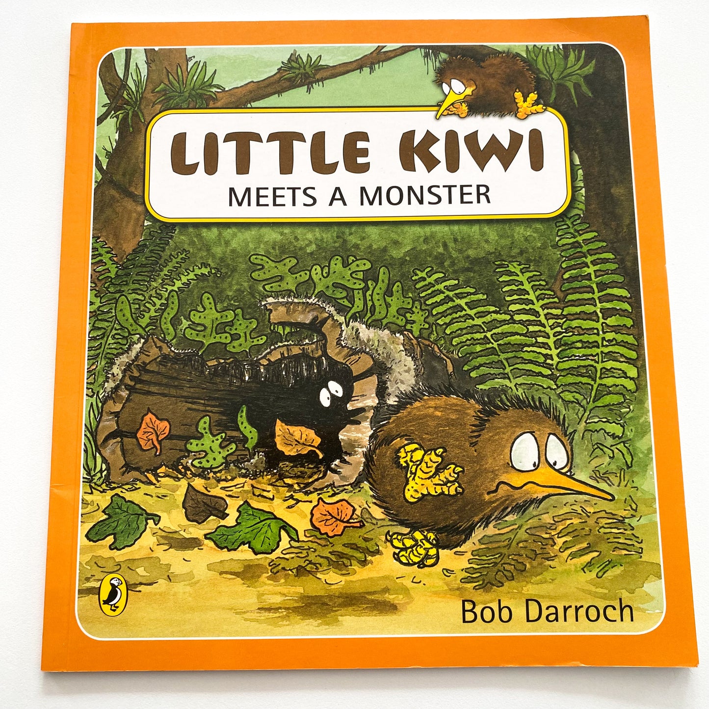 Little Kiwi Meets A Monster Book