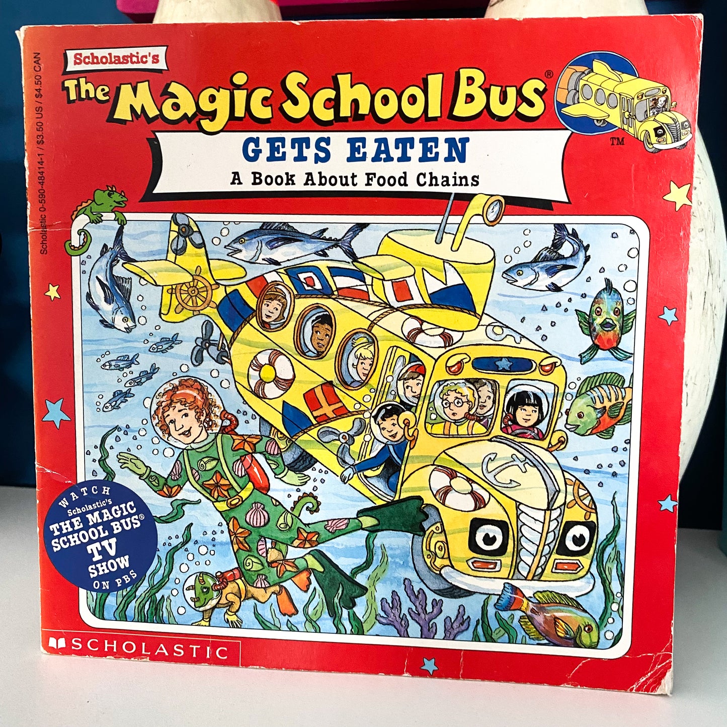 The Magic School Bus Gets Eaten Book