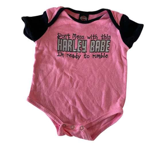 Harley Davidson Bodysuit - Size 12M