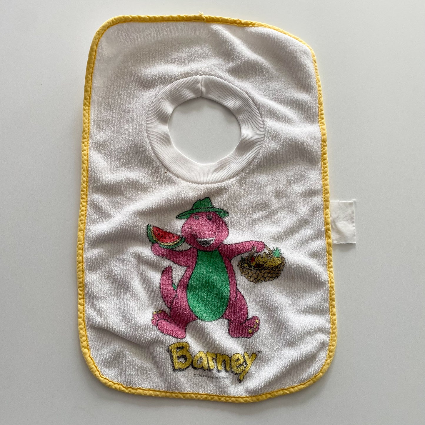 Vintage Barney Bib