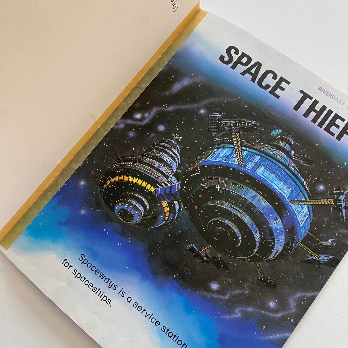 Vintage Starpol Space Thief Book