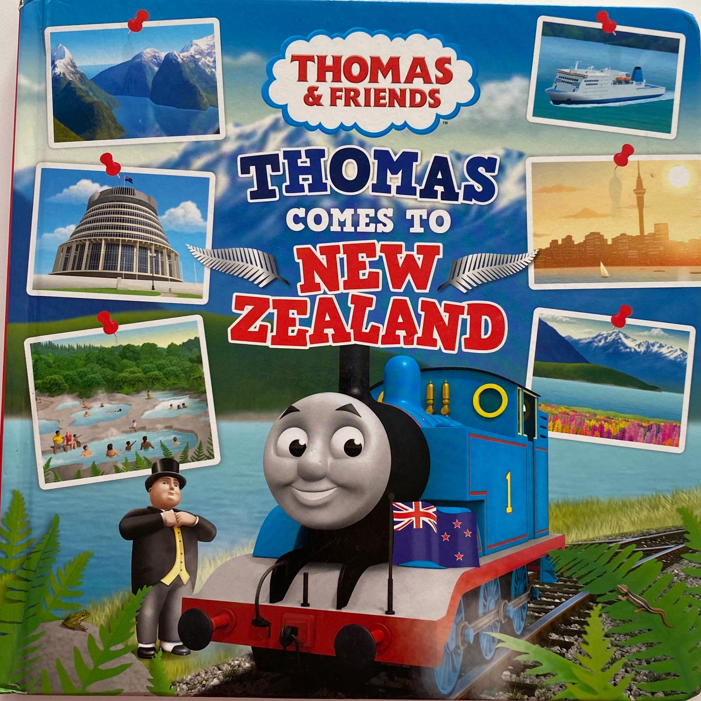 Thomas The Tank Engine Come’s To New Zealand Book