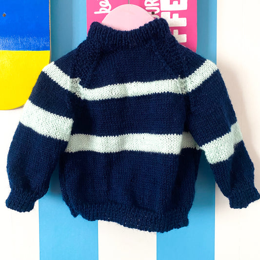 Handmade Knit Jumper - Size 6-12M