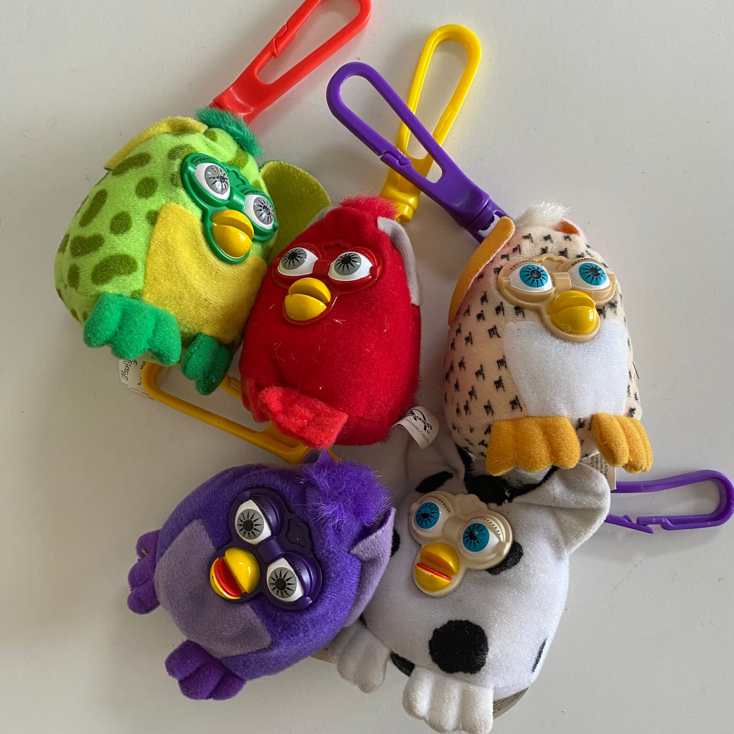 Furby 2001 Mcdonald’s Bag Clips