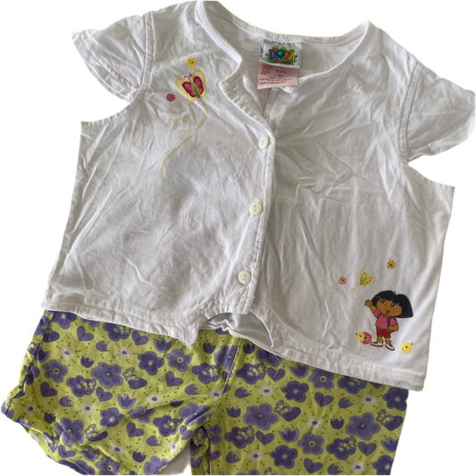 Dora The Explorer Set - Size 6