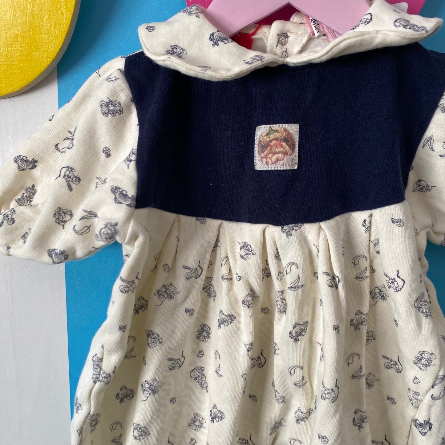 Vintage Gumnut Babies Romper - Size 6-12M