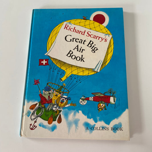 Book - Vintage Richard Scarry Great Big Air Book