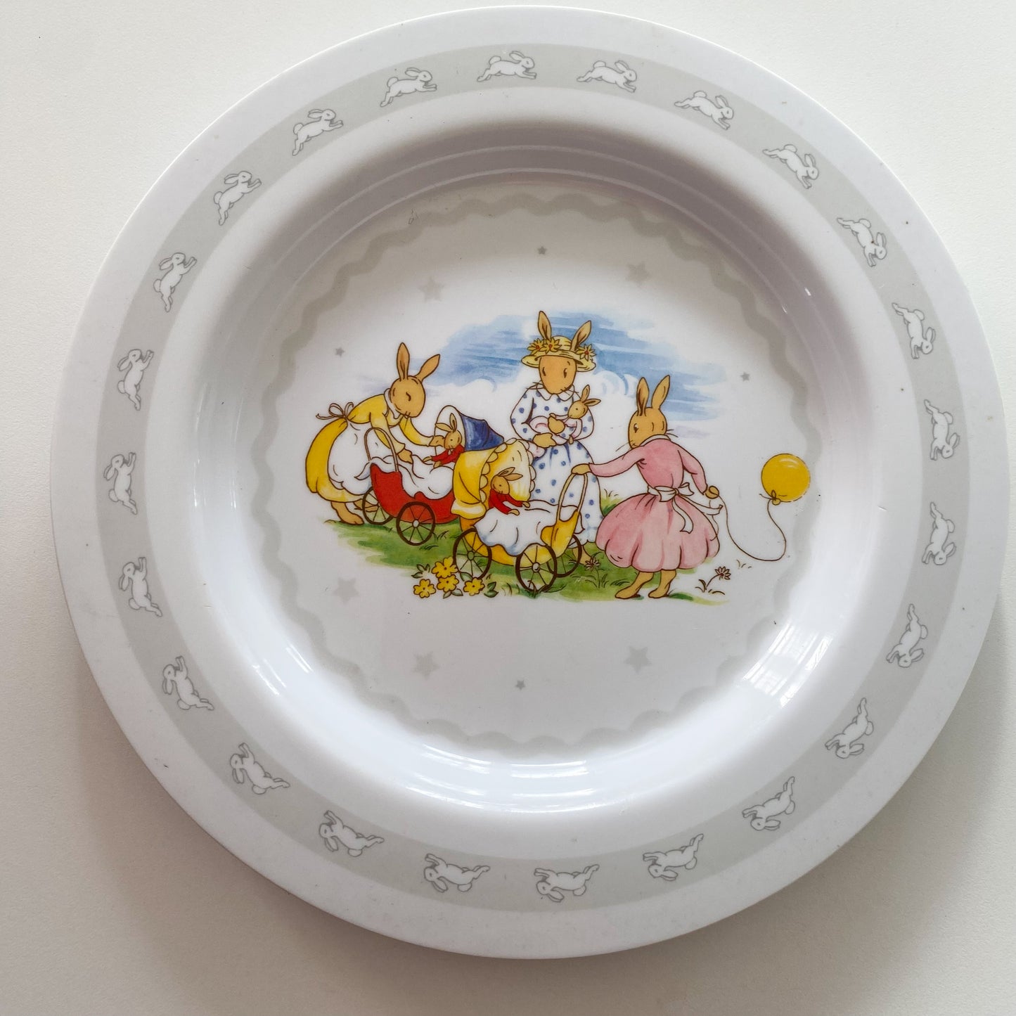 Bunnykins Melamine Plate