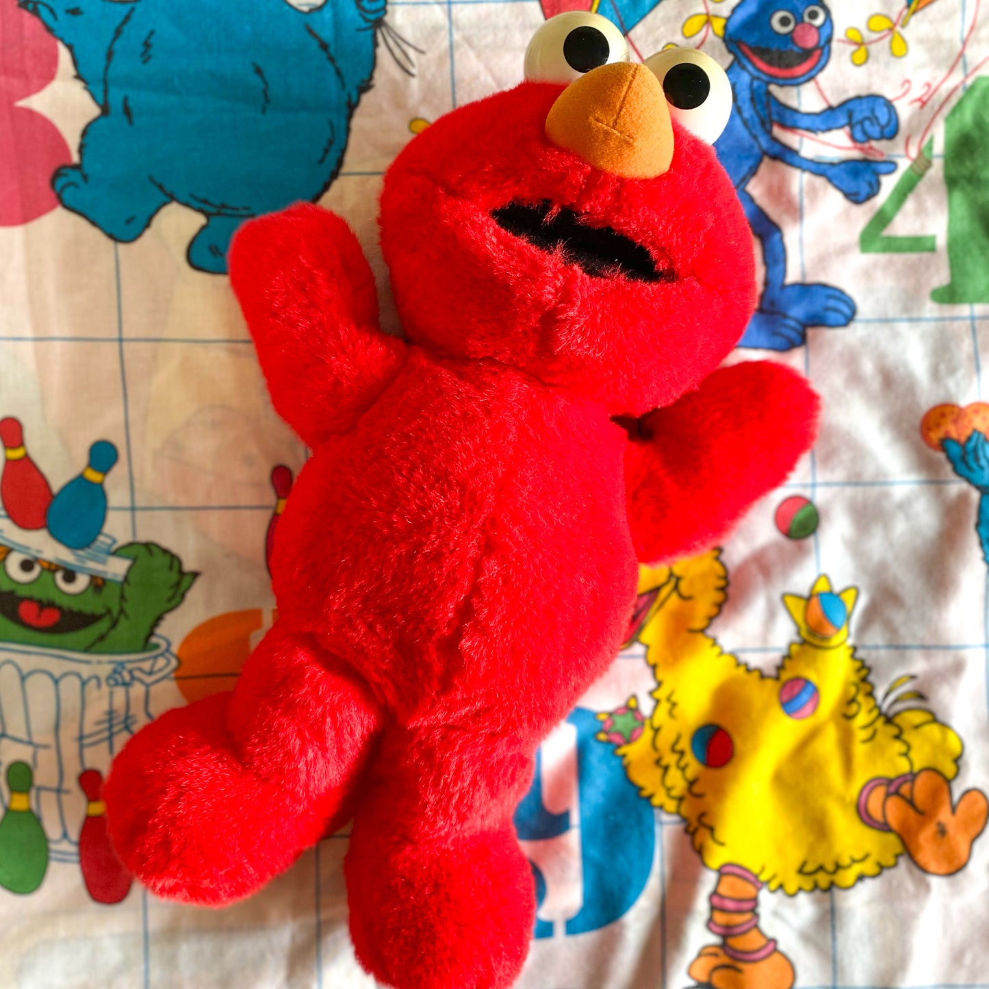 Sesame Street Vintage Tickle Me Elmo Plush