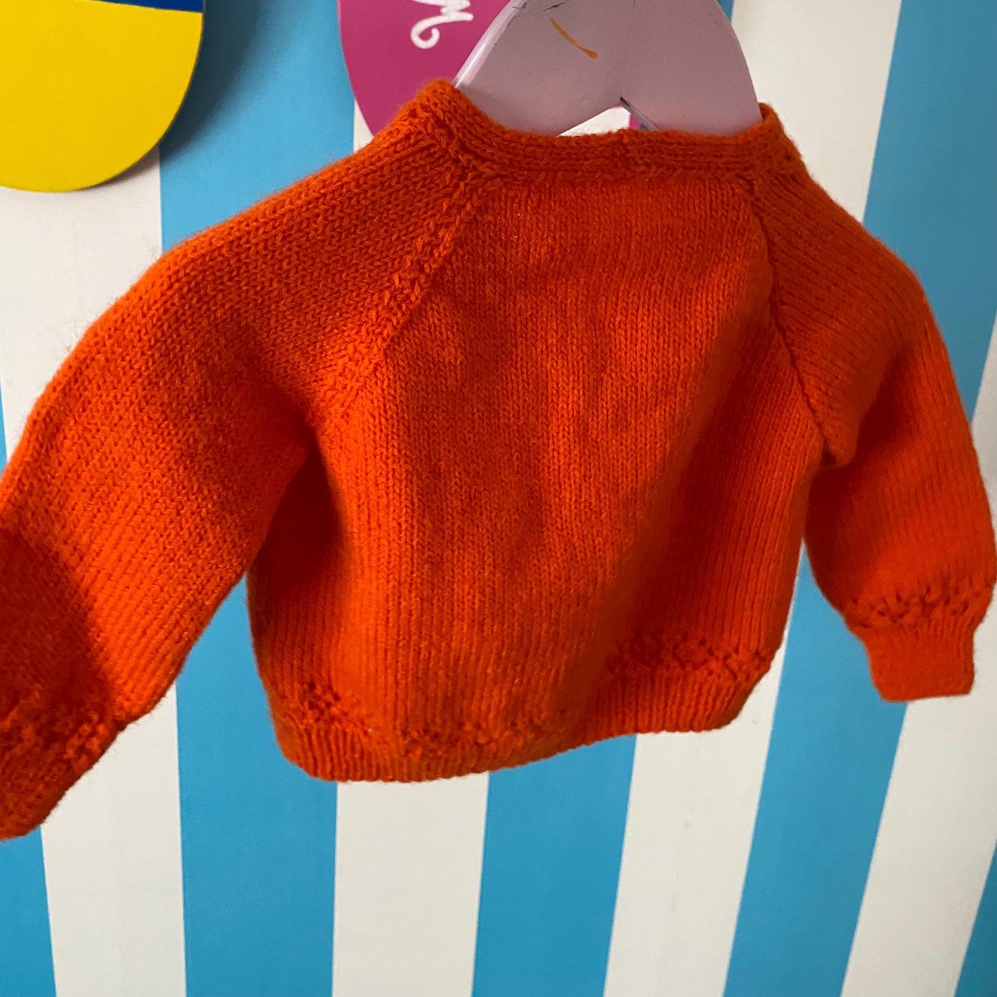 Handmade Knit Cardigan - Size 6-12M