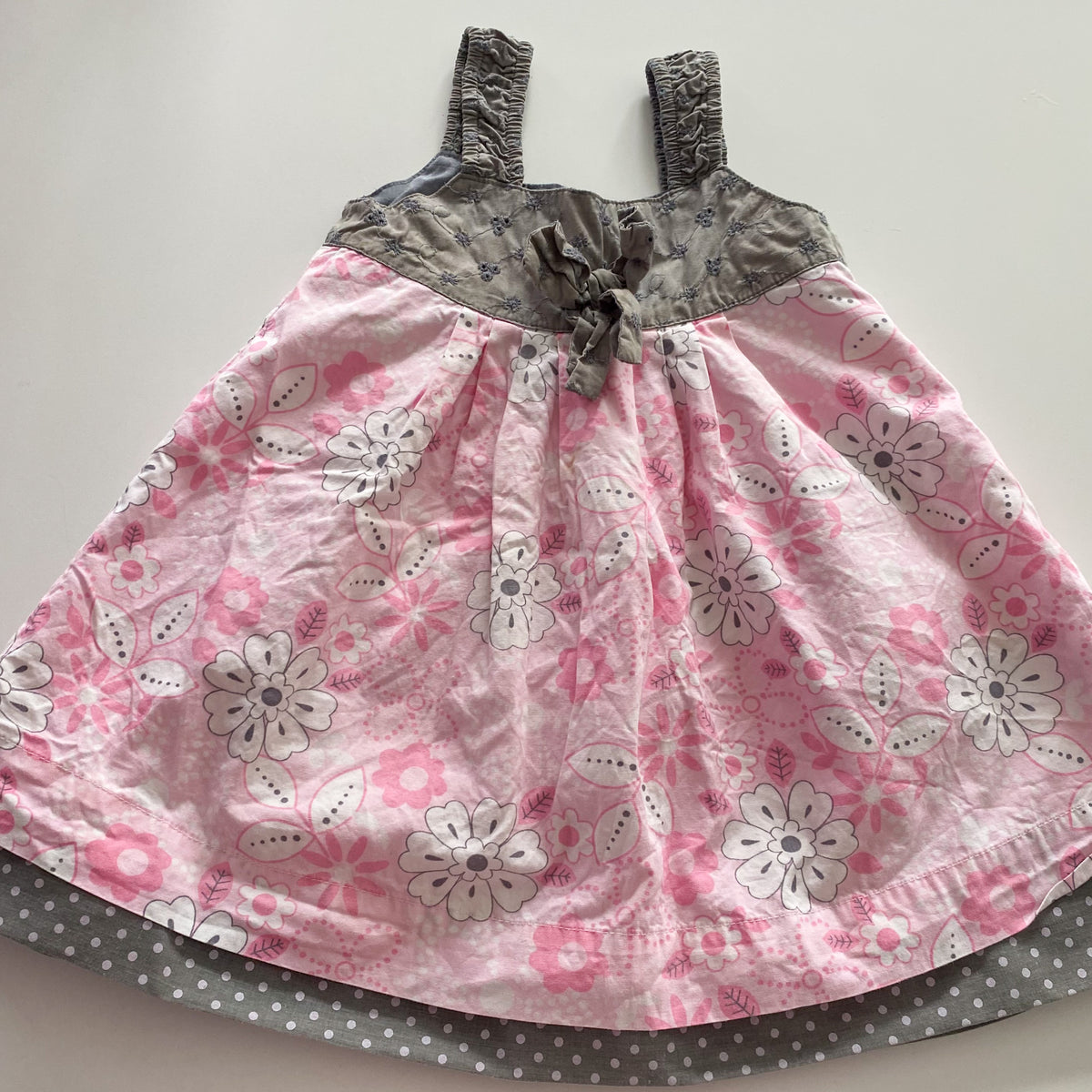 Vintage Pumpkin Patch Dress - Size 12-18M
