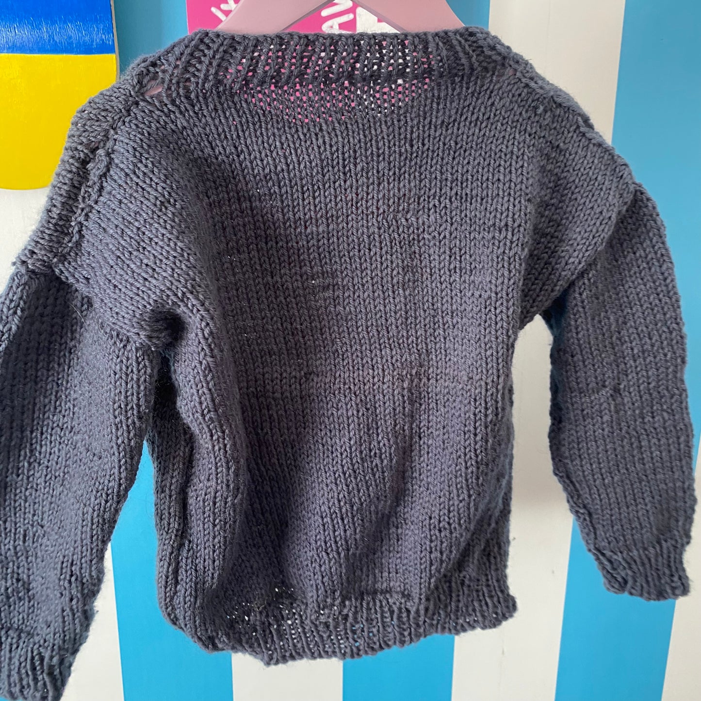 Handmade Super Mario Knit Jumper - Size 4