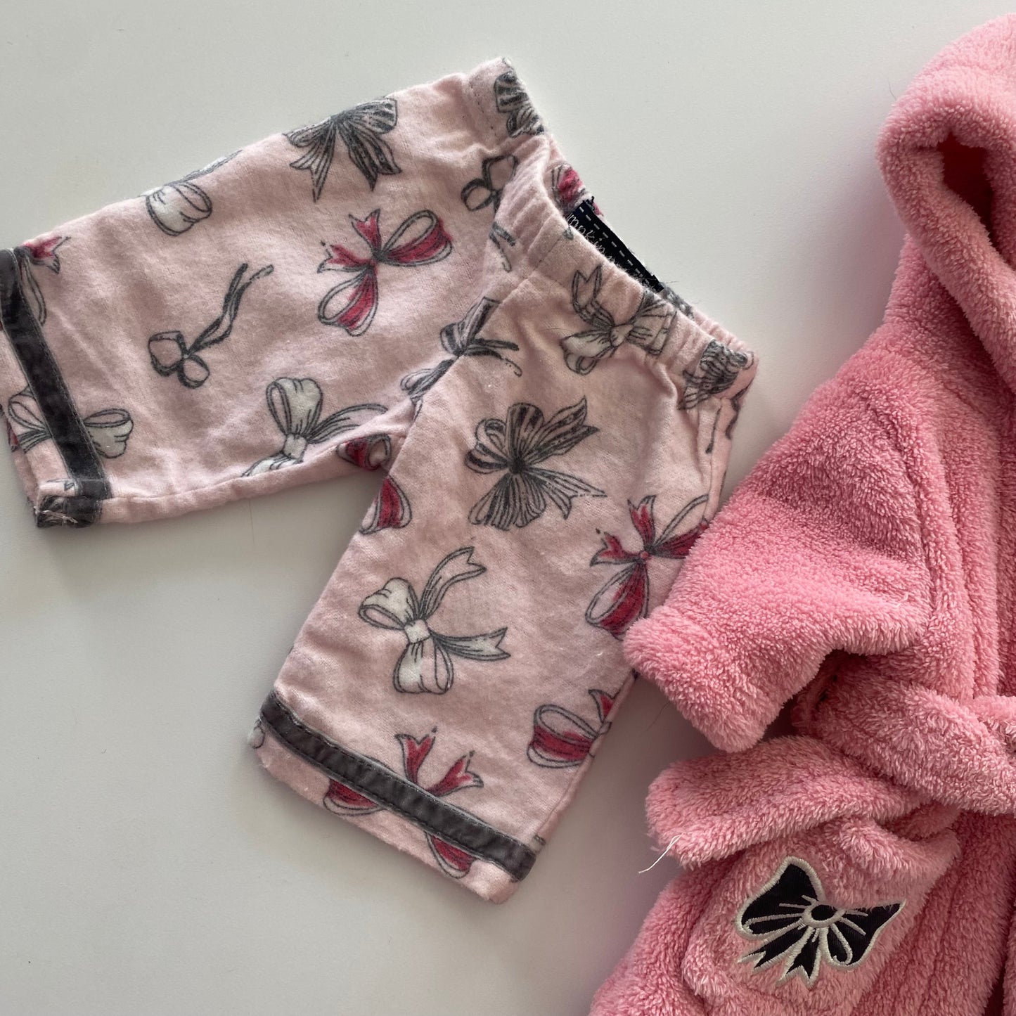 Vintage Pumpkin Patch Bear Pyjama Pants & Dressing Gown