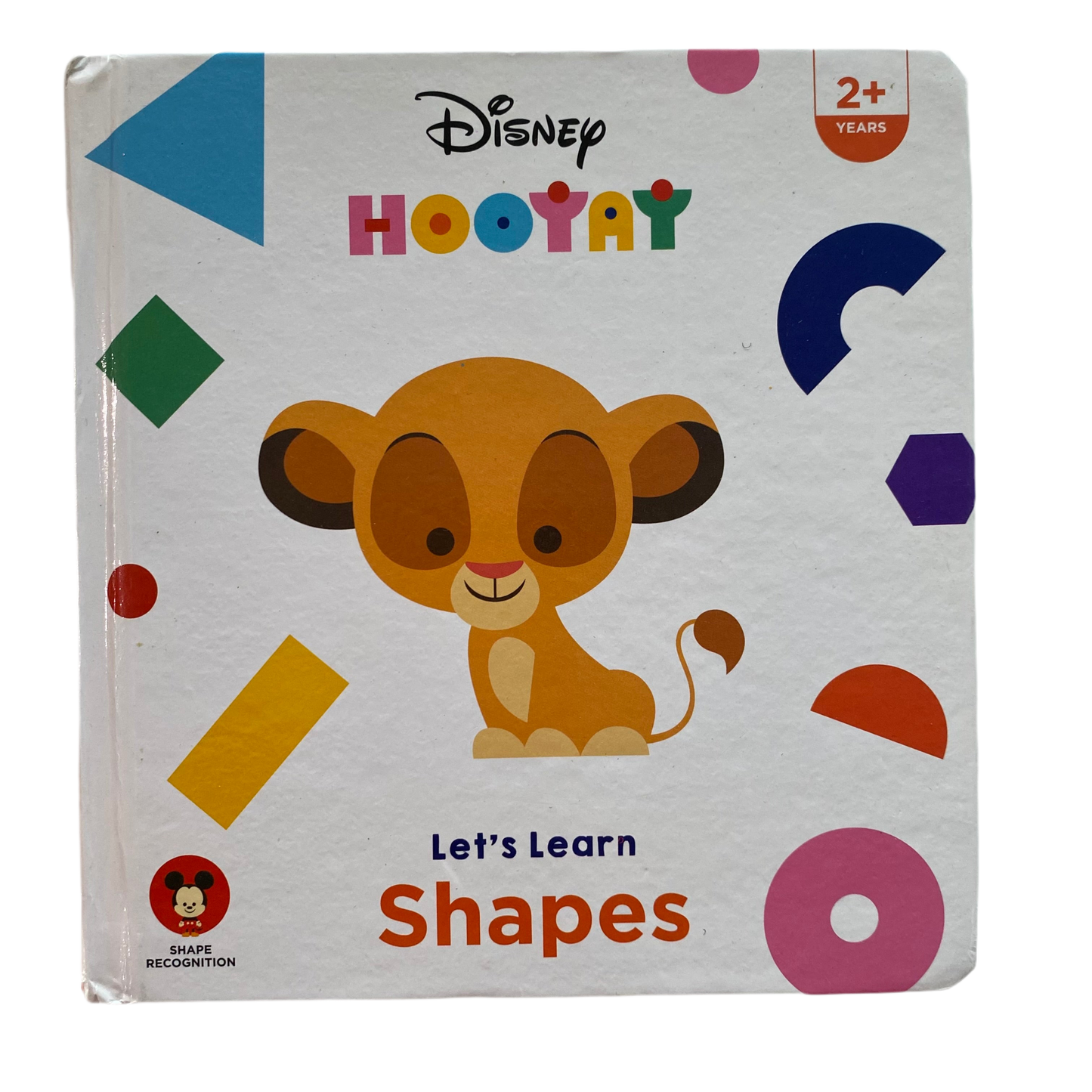 Disney Let’s Learn Shapes Book